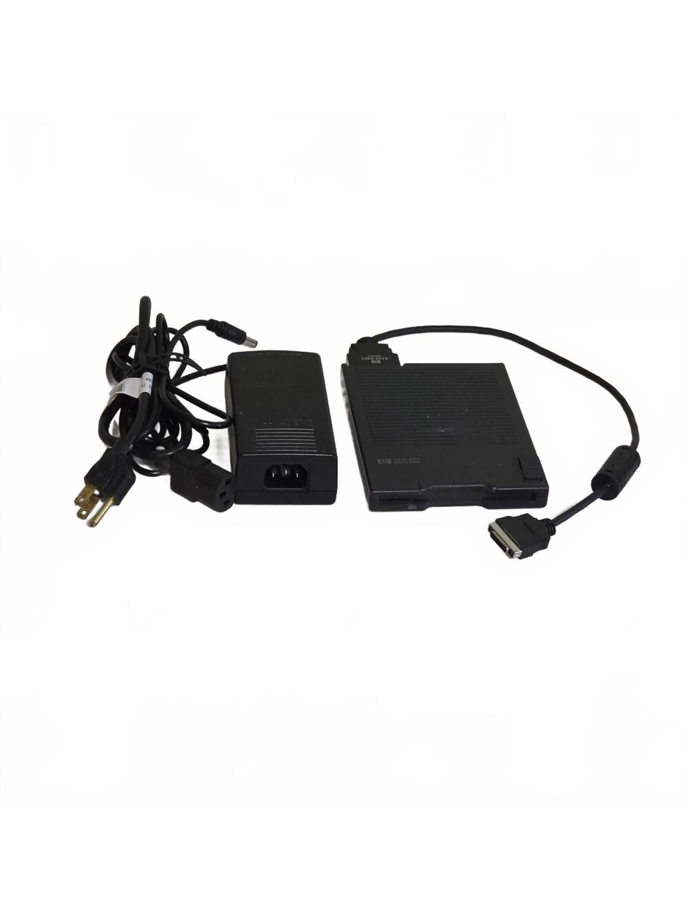 Hewlett Packard External Floppy Disk Drive HP F1059A with Power Adapter Untested
